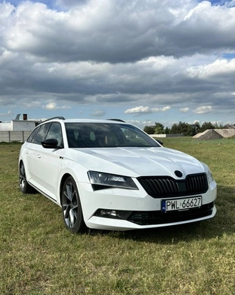 Skoda Superb cena 83999 przebieg: 185500, rok produkcji 2016 z Mszana Dolna małe 191